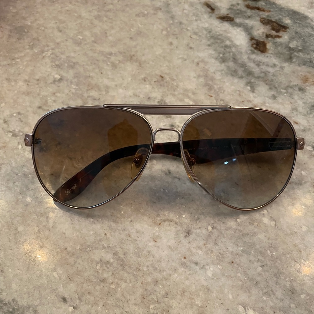 Persol aviator sunglasses - gold brown tortoise 🤎